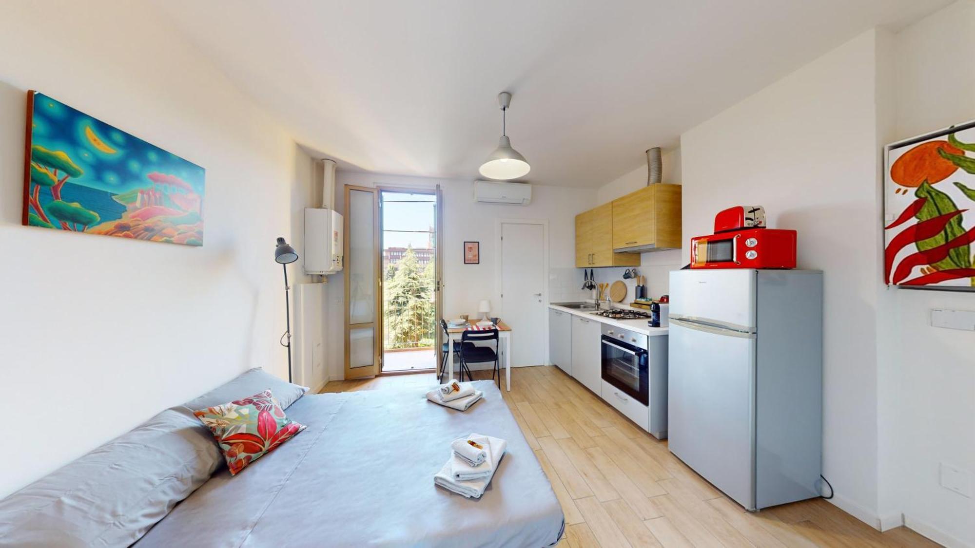 Appartamento Accogliente Con Vista San Luca Bologna Exterior foto